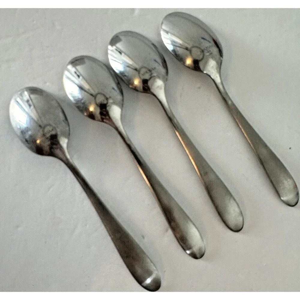 Mikasa Silverware Stainless Flatware‎ Set 4 Teaspoons Replacement